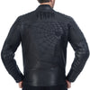 VENOM BLACK MOTORCYCLE LEATHER JACKET