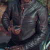 COLORADO RETRO MOTORCYCLE LEATHER JACKET